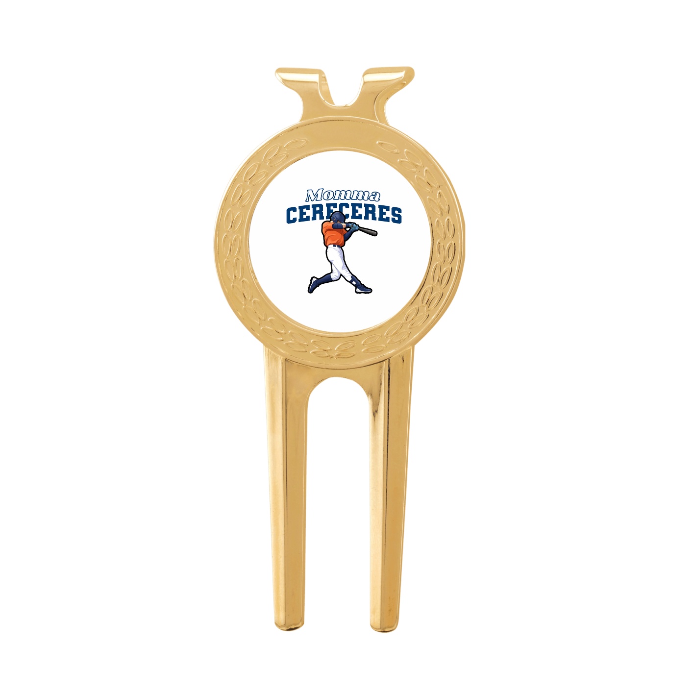 Divot Tool with Ball Marker — Mothers Day Block in Classic