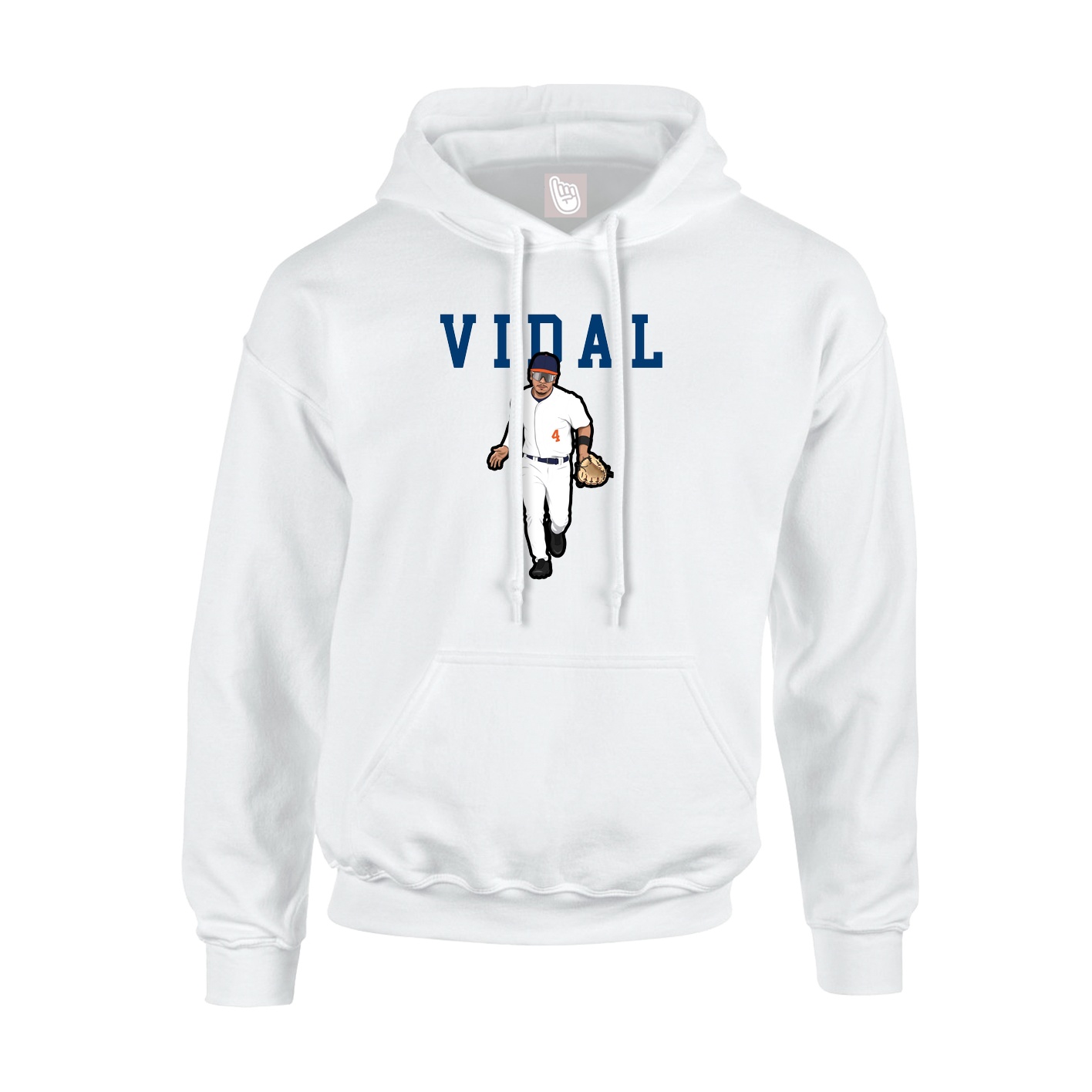 Hoodie — Shirsey in White