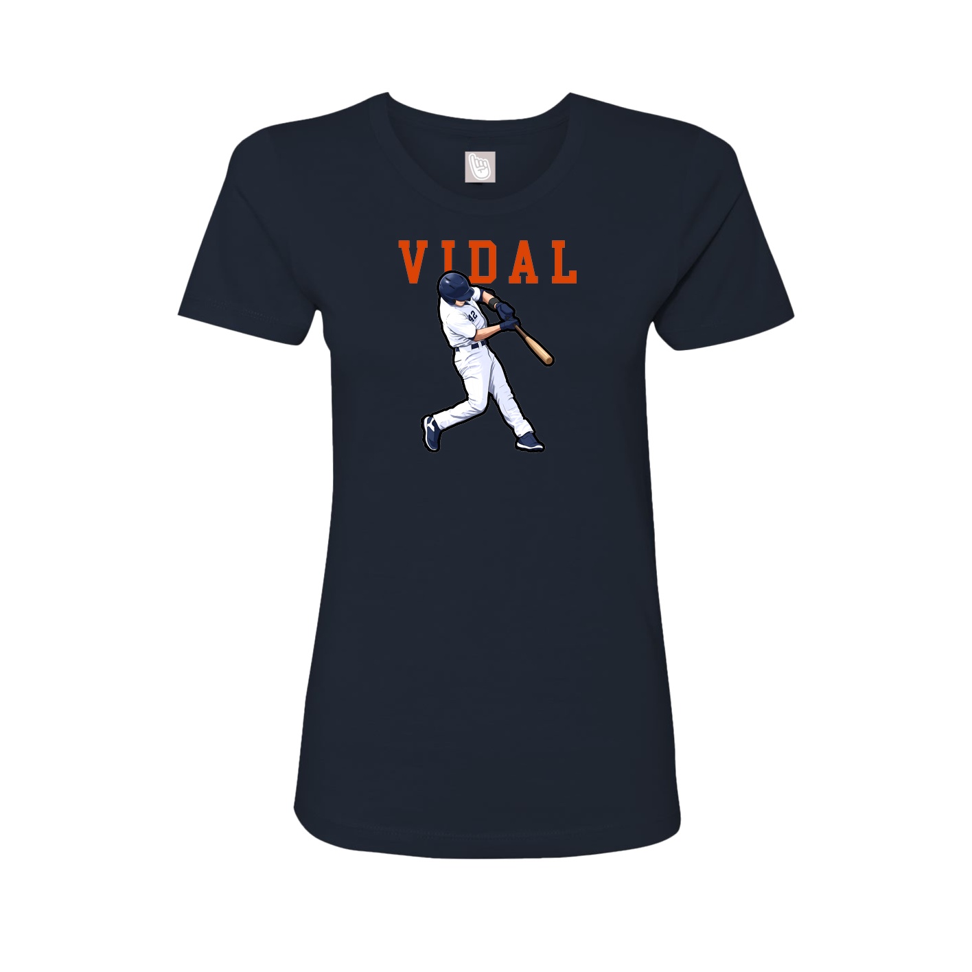 Fitted Women's Tee — Shirsey in Navy