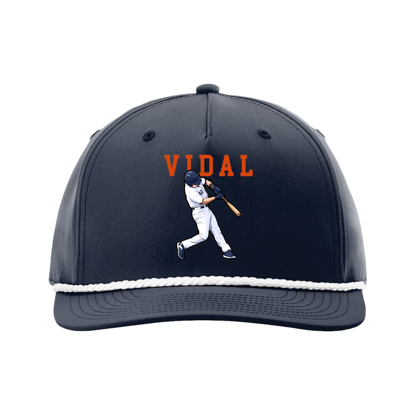Five-Panel Classic Rope Cap — Shirsey in Navy