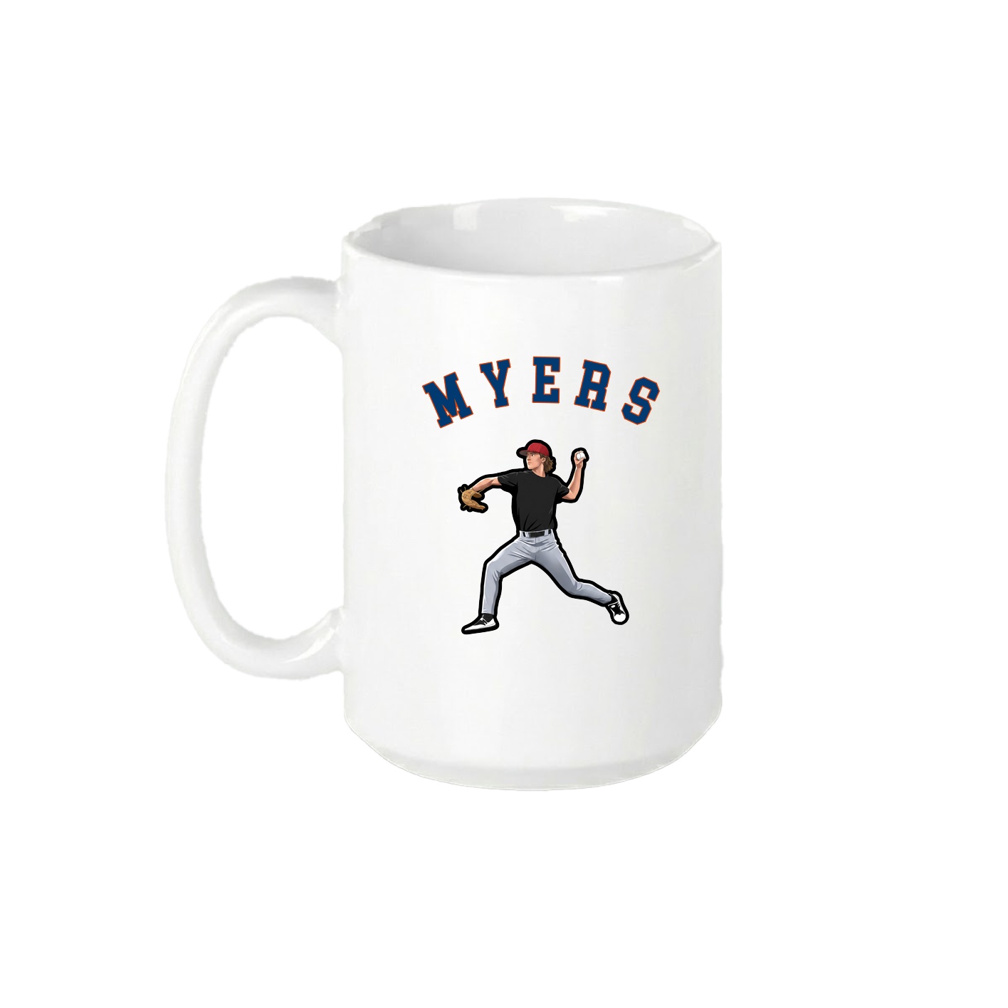 15oz Coffee Mug — Shirsey Arch in White