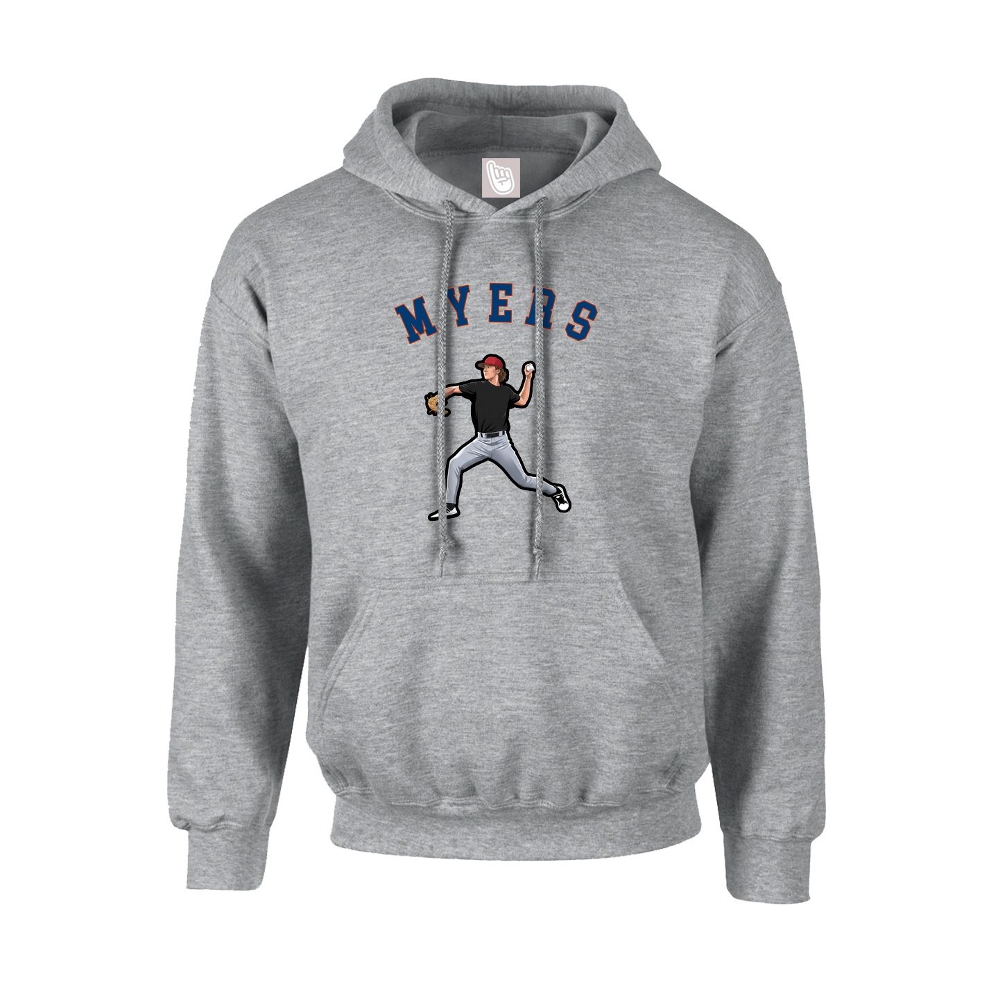 Hoodie — Shirsey Arch in Grey
