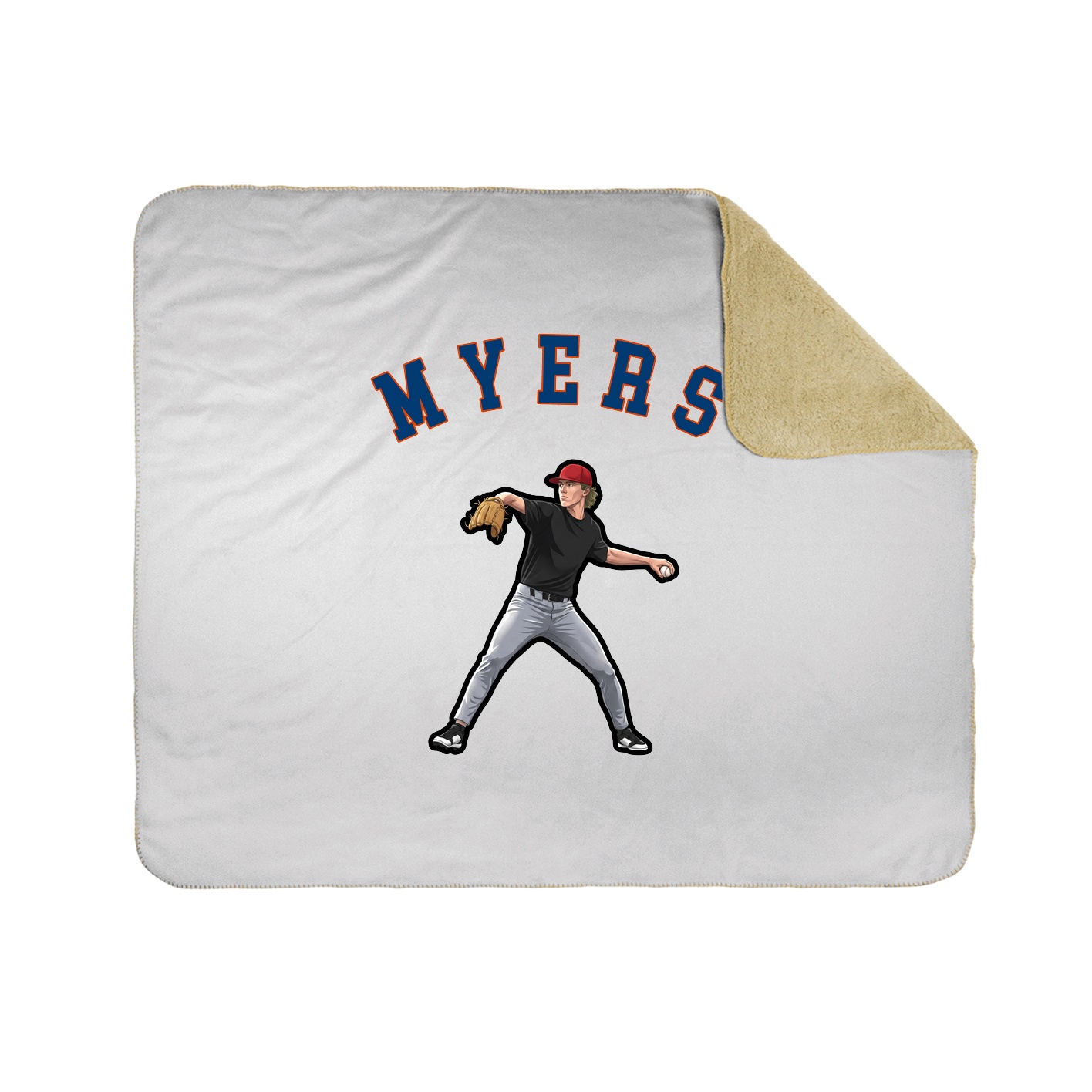 Throw Blanket — Shirsey Arch in White
