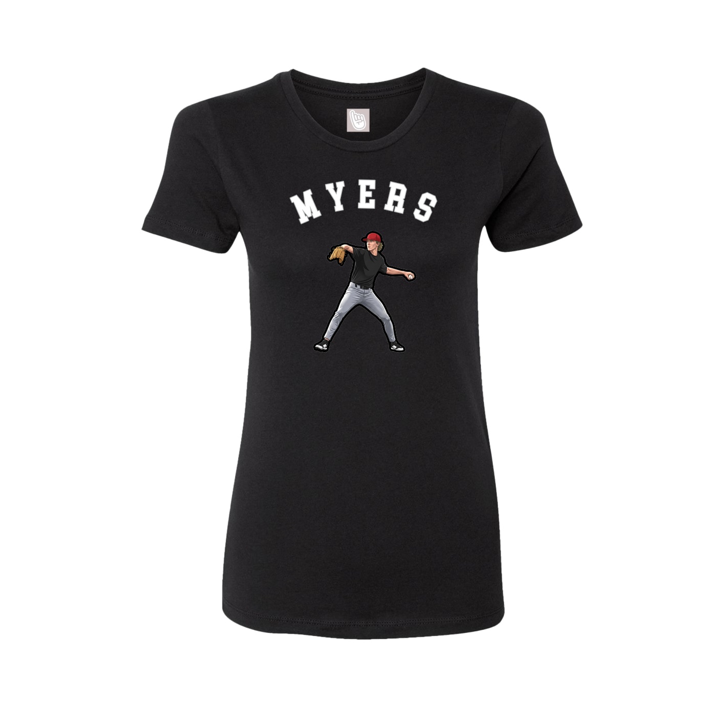 Womens Tee — Shirsey Arch in Black