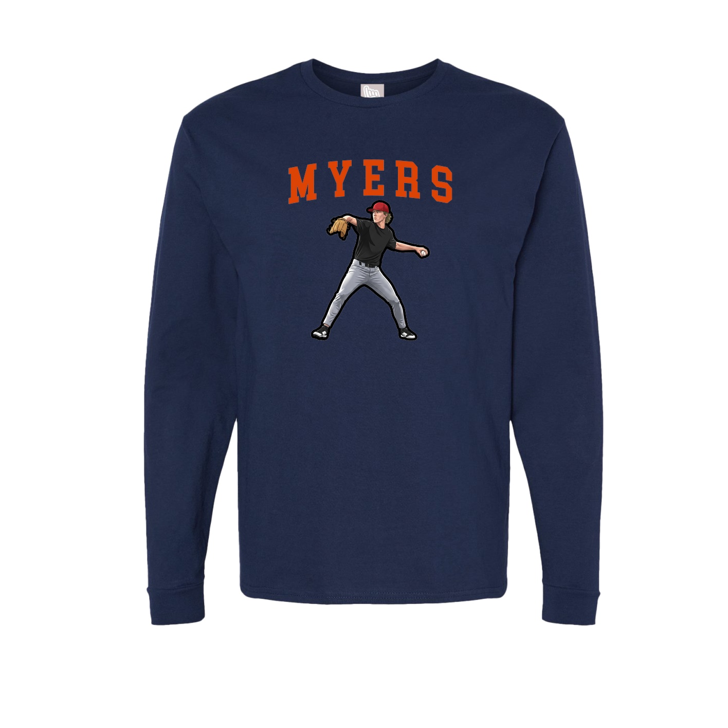 Long Sleeve Tee — Shirsey in Navy
