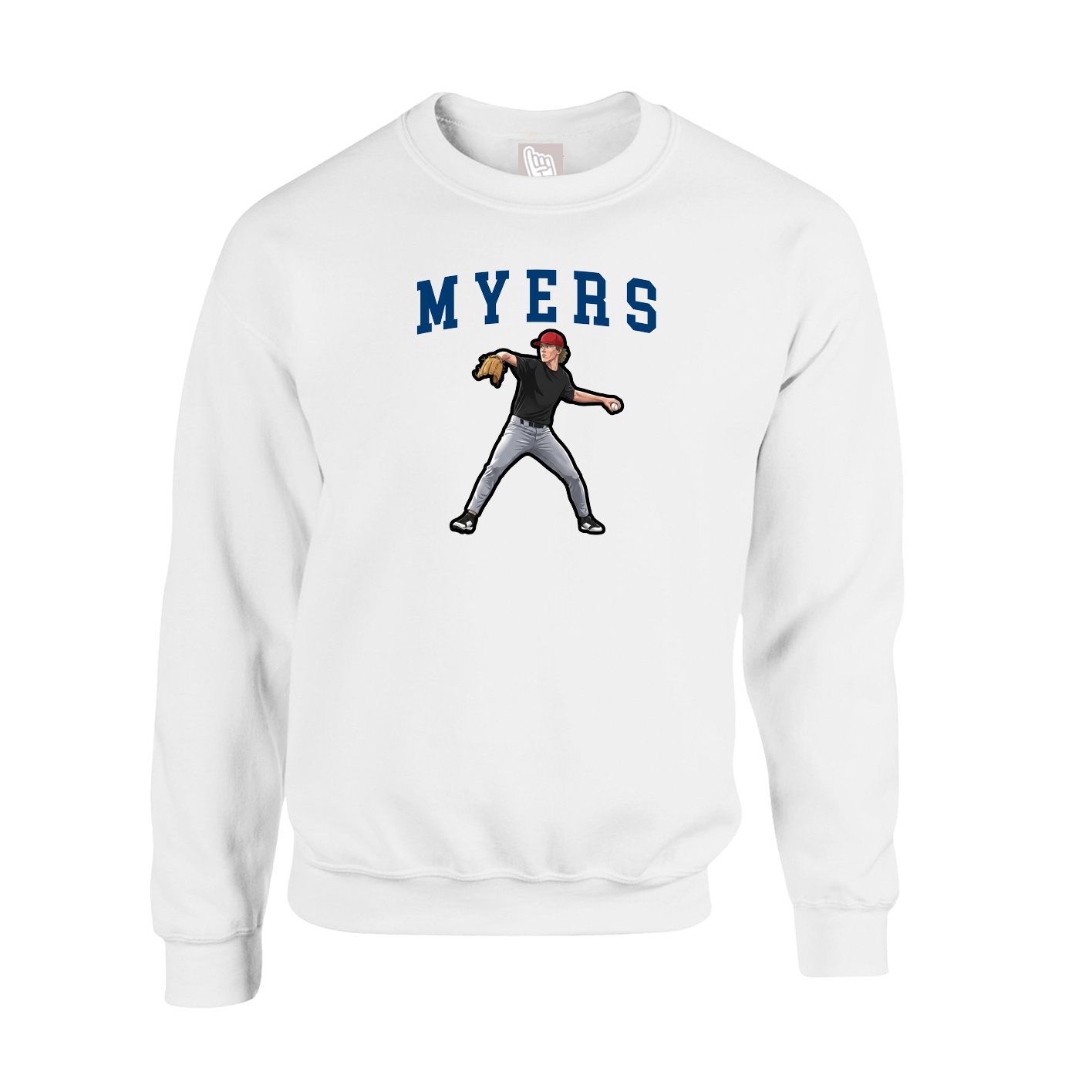 Fleece Crew — Shirsey in White