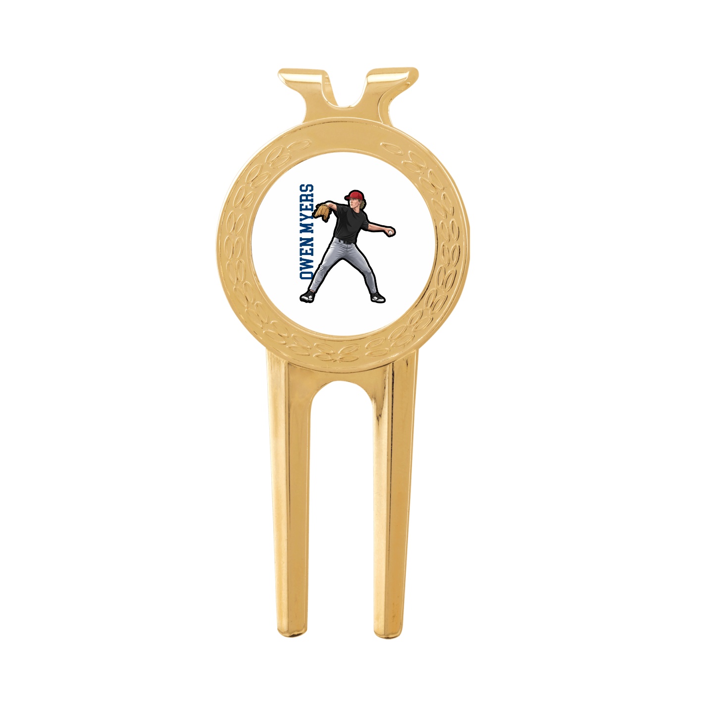 Divot Tool with Ball Marker — Name Vertical in Classic