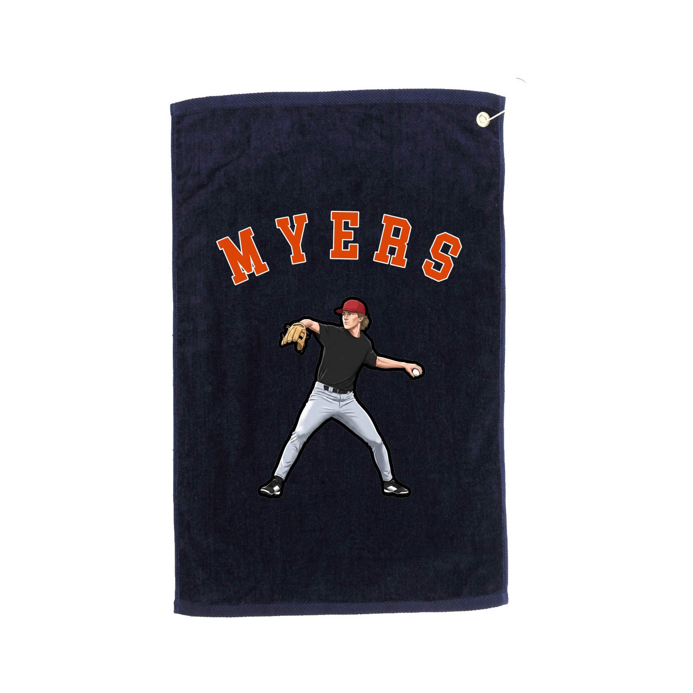 Golf Towel — Shirsey Arch in Navy