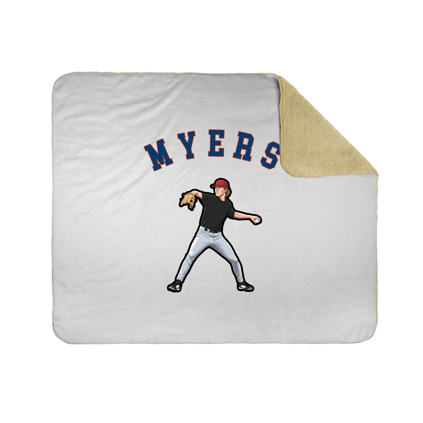 Throw Blanket — Shirsey Arch in White