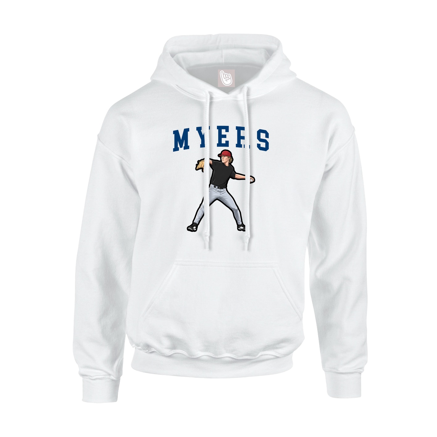 Youth Hoodie — Shirsey in White