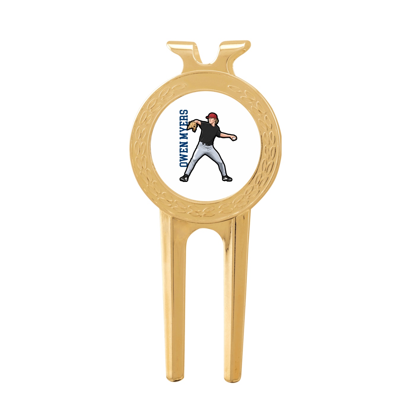 Divot Tool with Ball Marker — Name Vertical in Classic