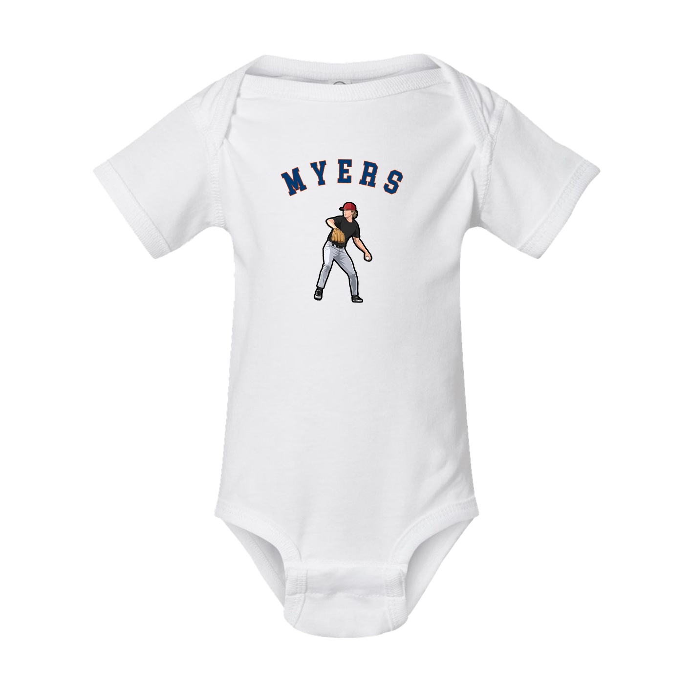 Baby Onesie — Shirsey Arch in White