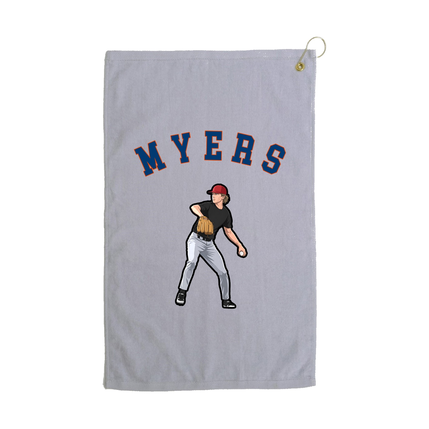 Golf Towel — Shirsey Arch in Grey