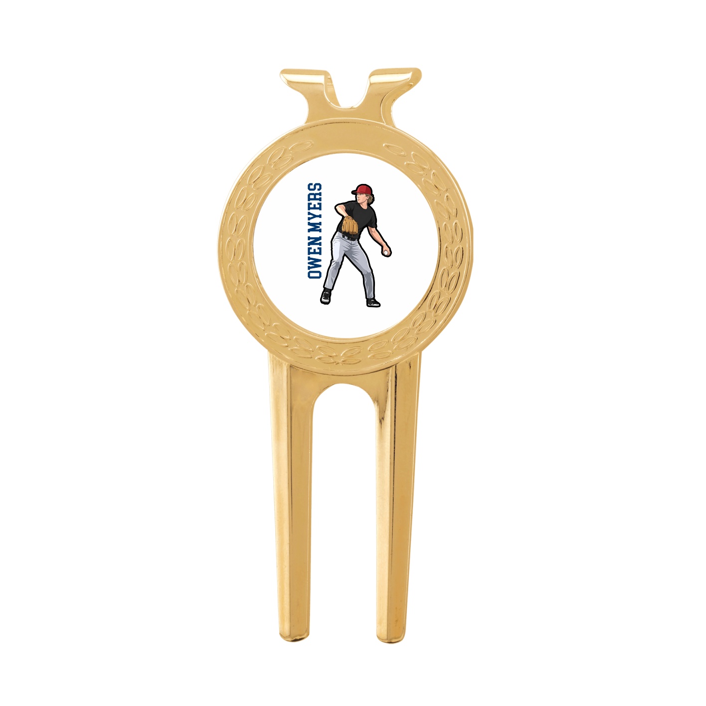 Divot Tool with Ball Marker — Name Vertical in Classic