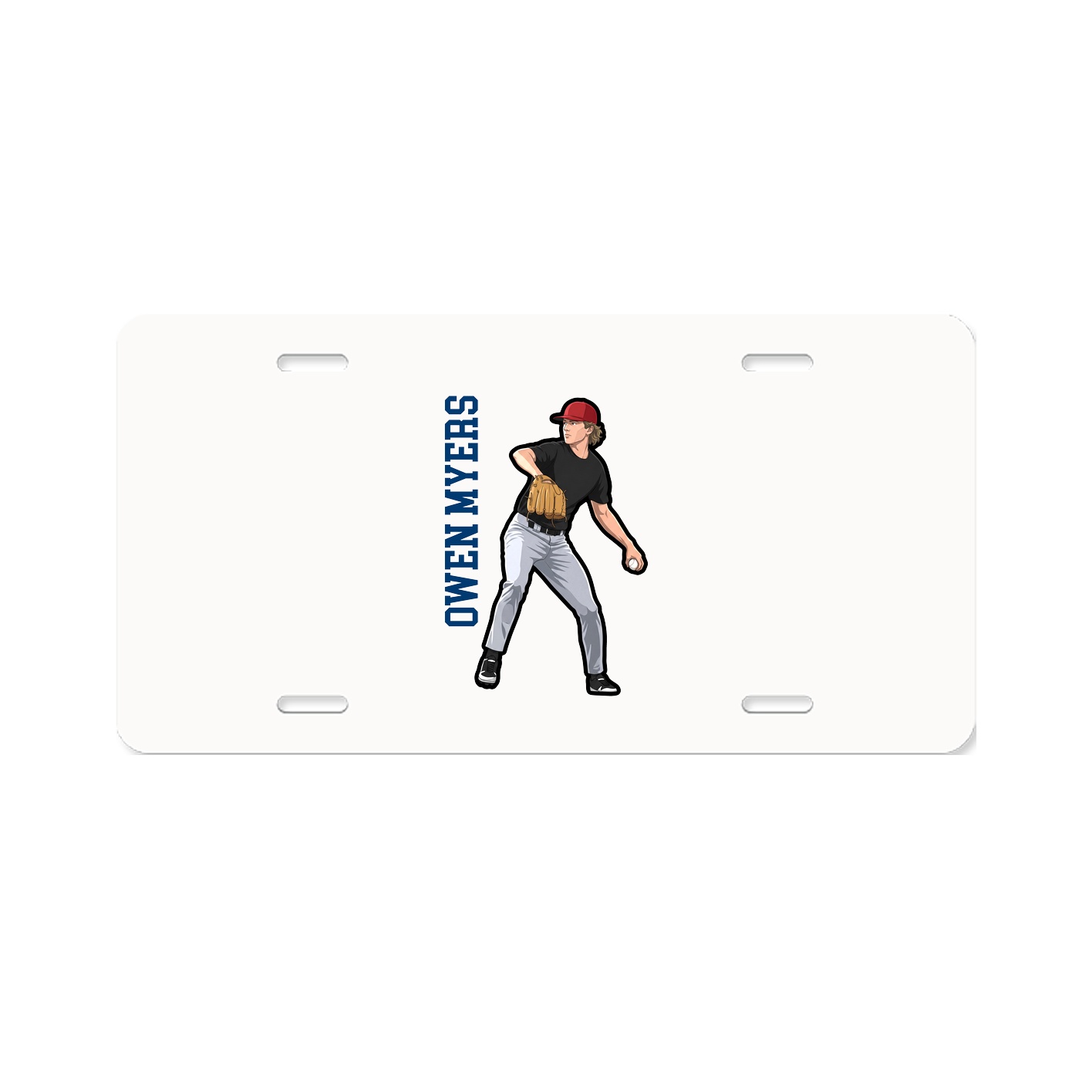 Aluminum License Plate