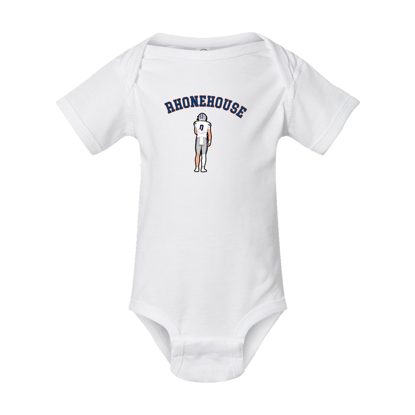 Baby Onesie — Shirsey Arch in White