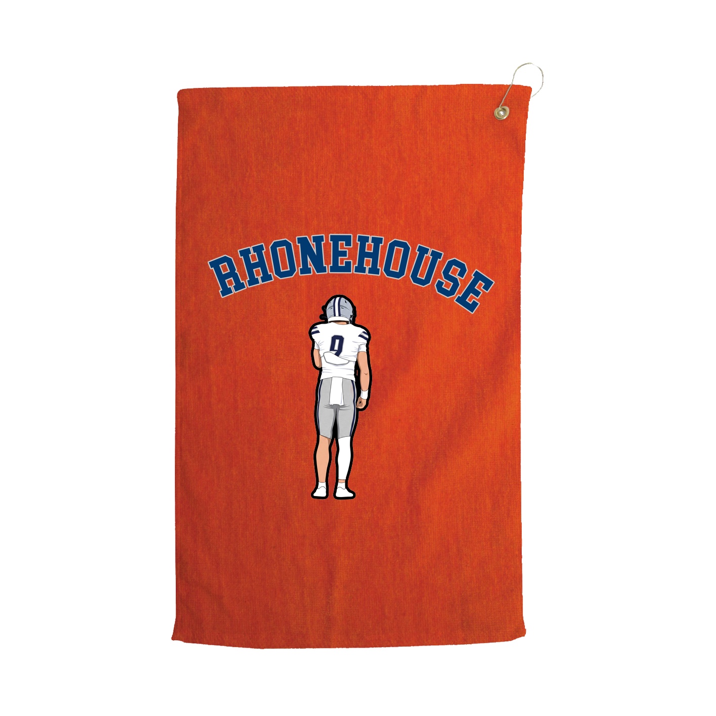 Golf Towel — Shirsey Arch in Orange