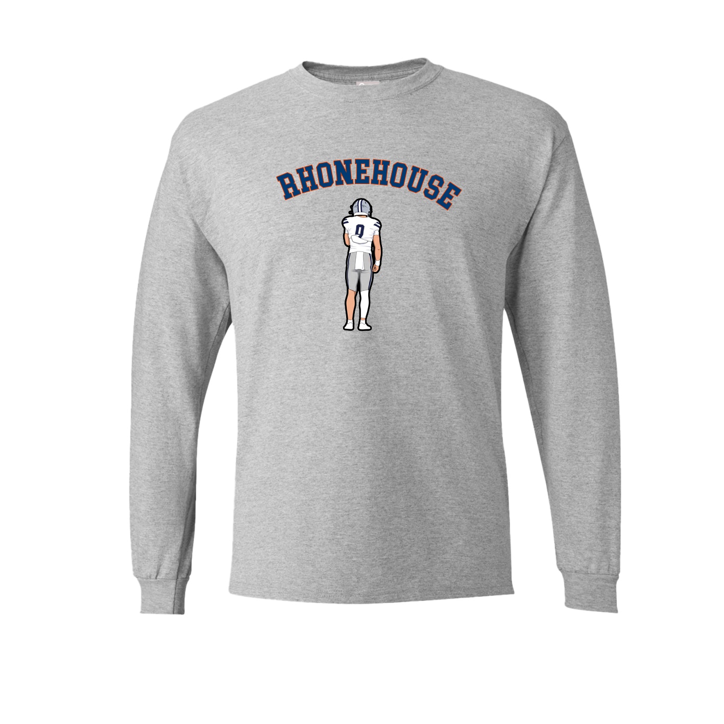 Long Sleeve Tee — Shirsey Arch in Grey