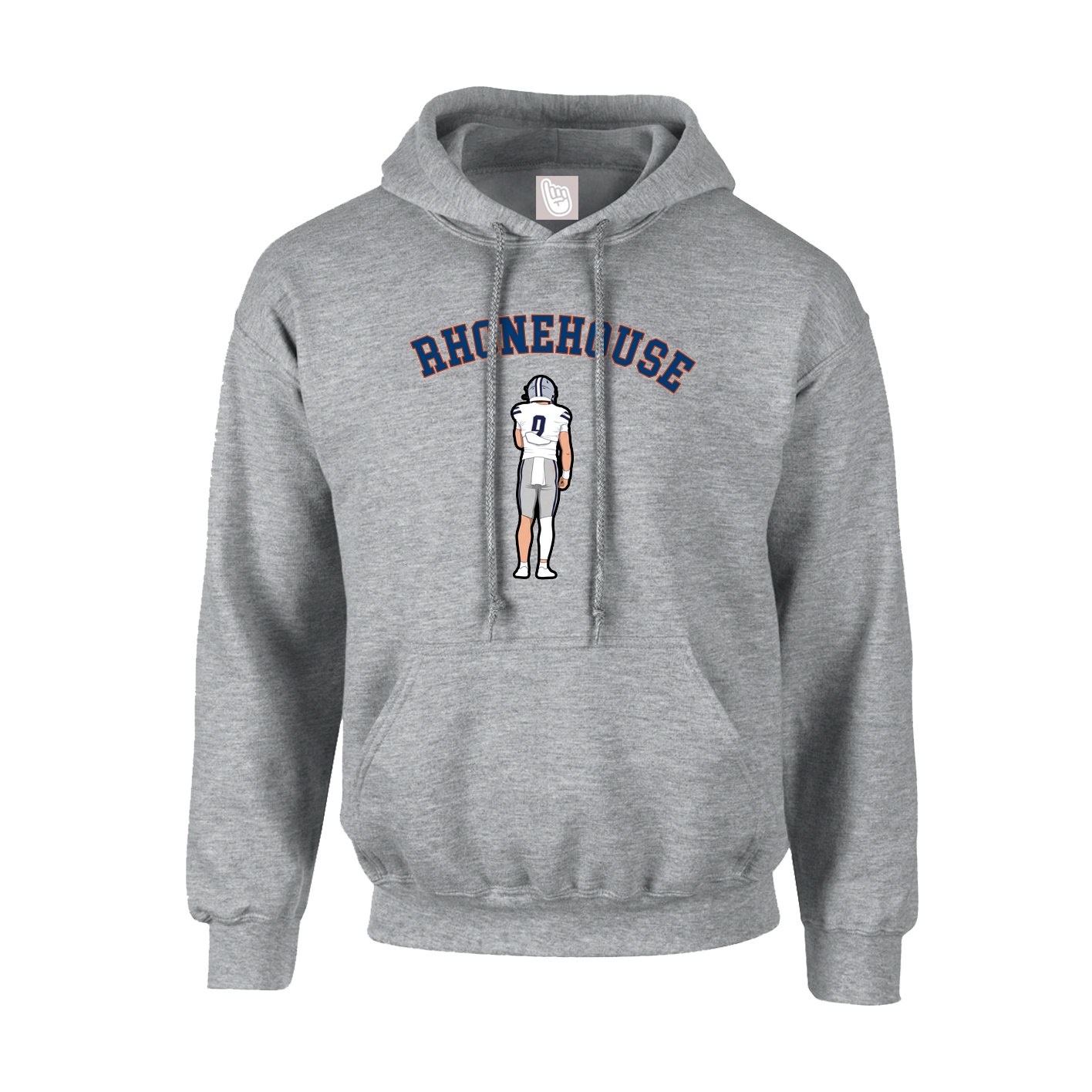 Youth Hoodie — Shirsey Arch in Grey