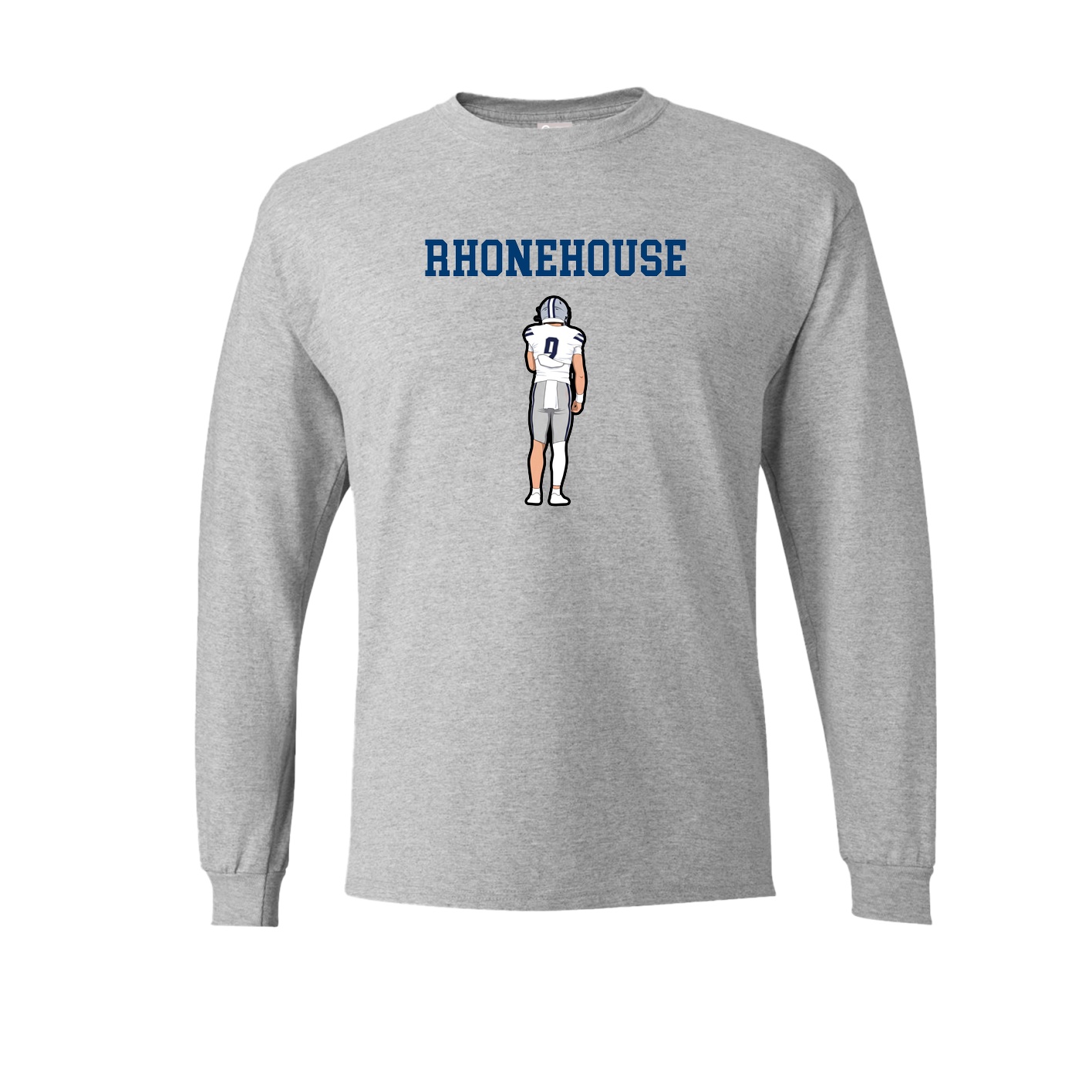 Long Sleeve Tee — Shirsey in Grey