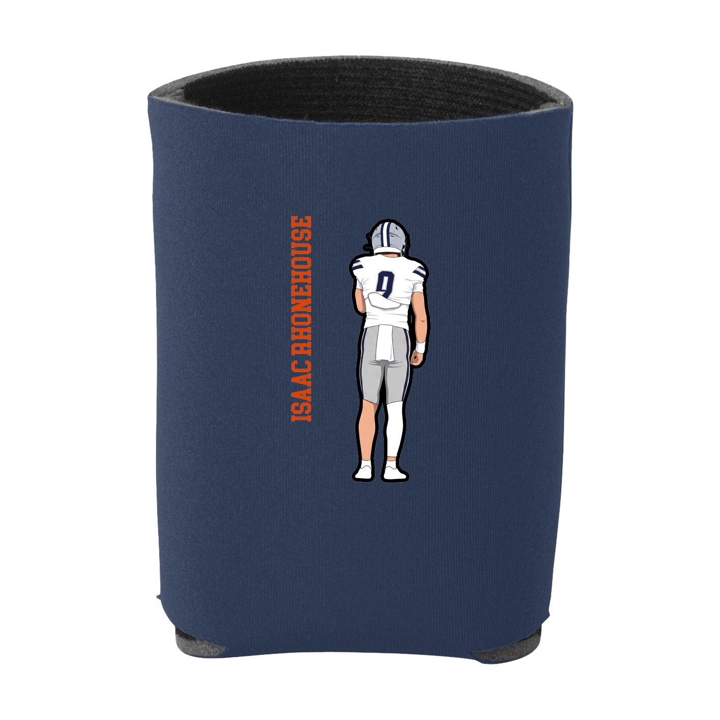 Can Holder — Name Vertical in Navy