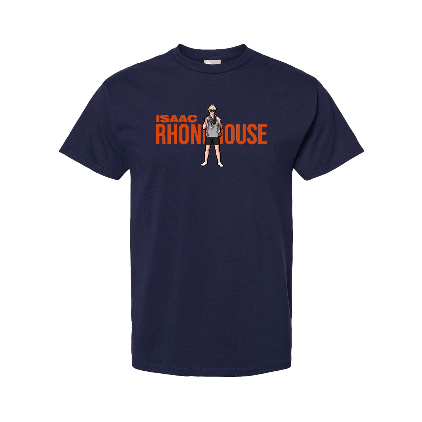 Youth Tee — Player Name in Navy