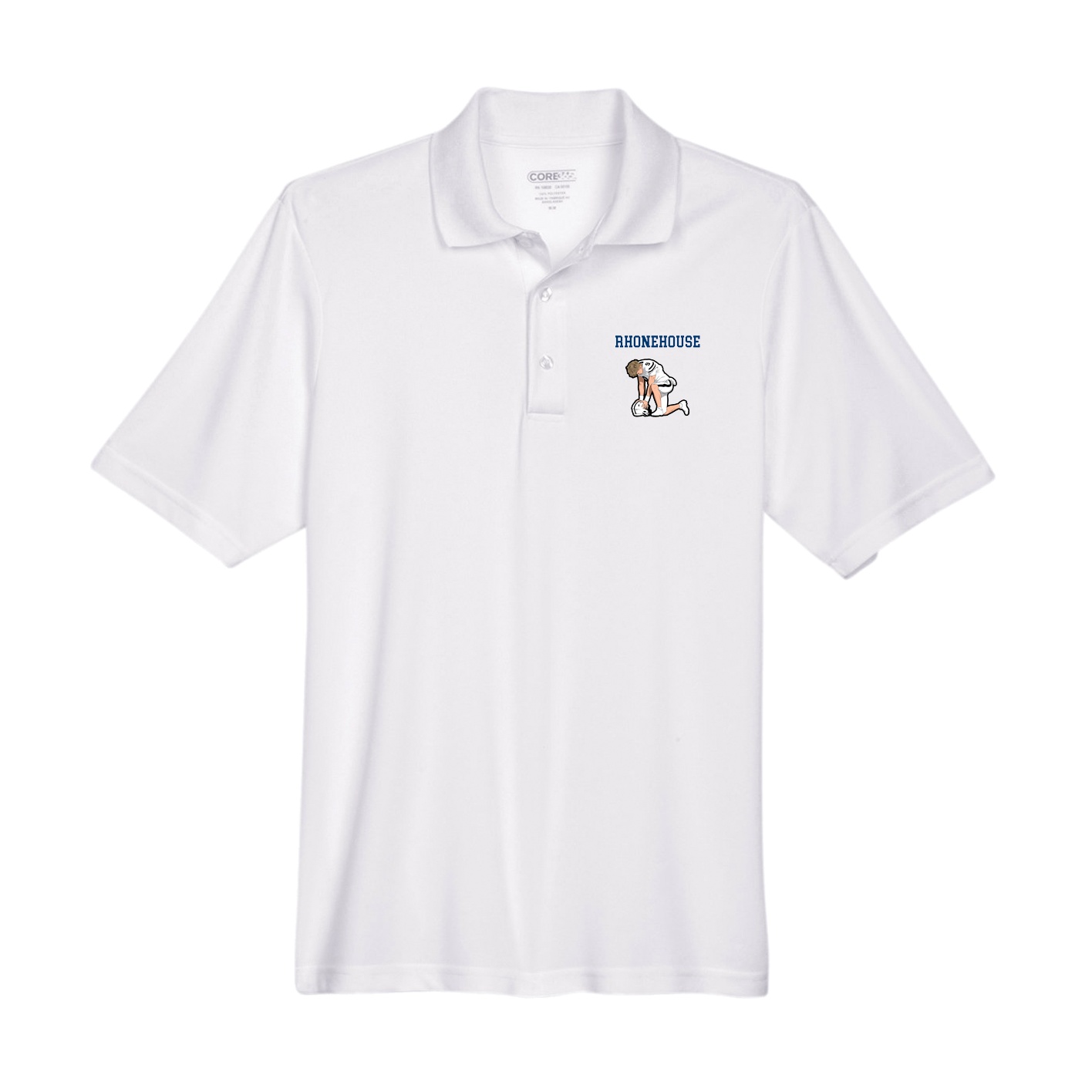 Performance Polo — Shirsey in White