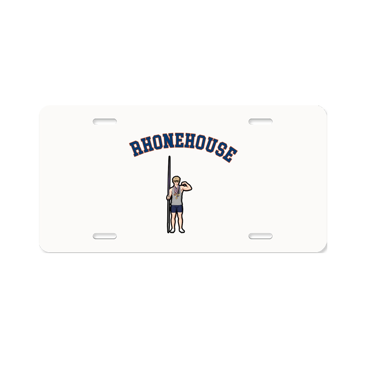 License Plate — Shirsey Arch in Classic