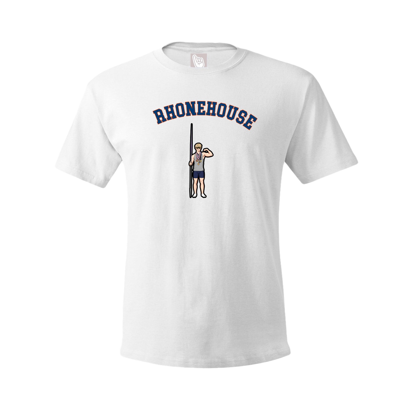 Youth Tee — Shirsey Arch in White