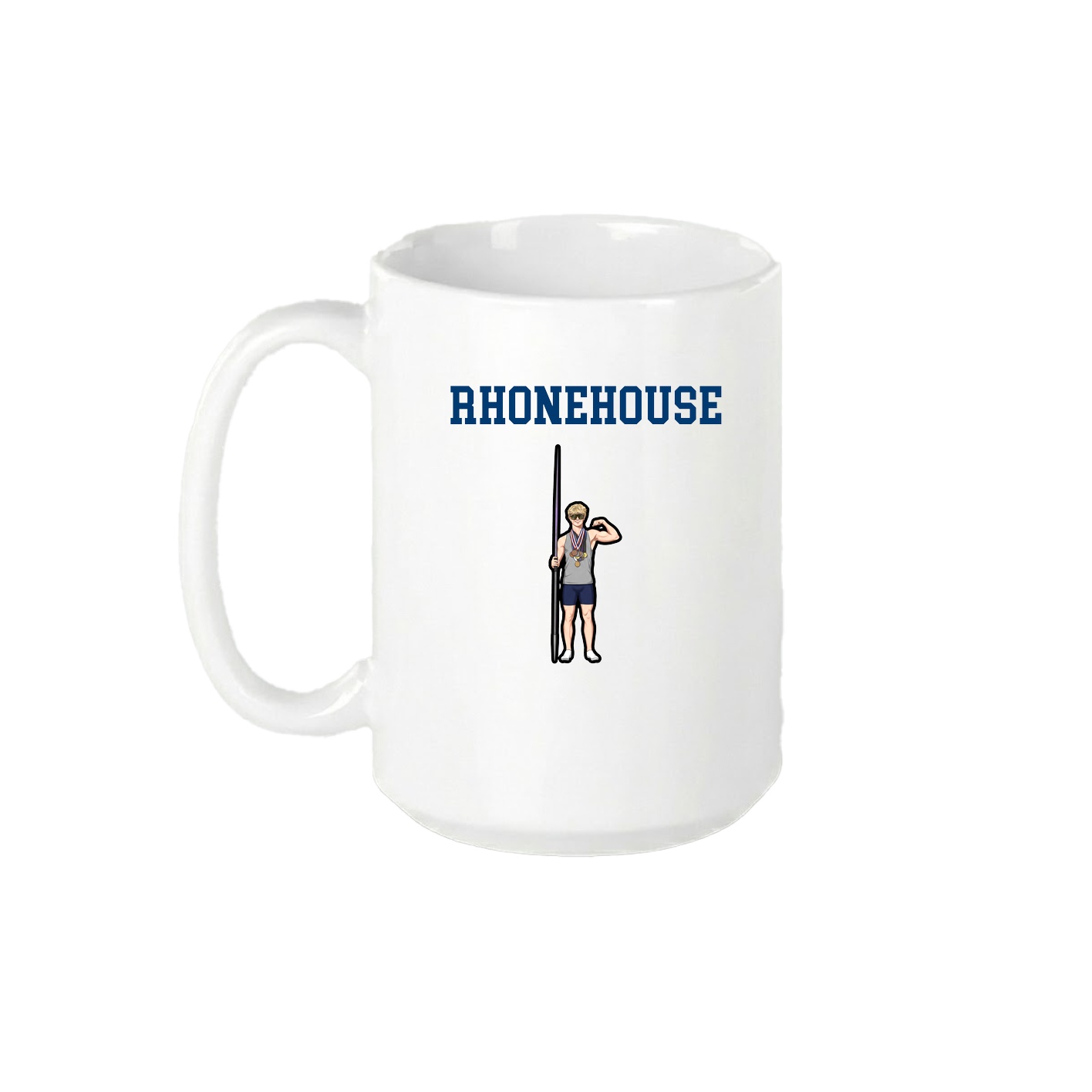 15oz Coffee Mug — Shirsey in White