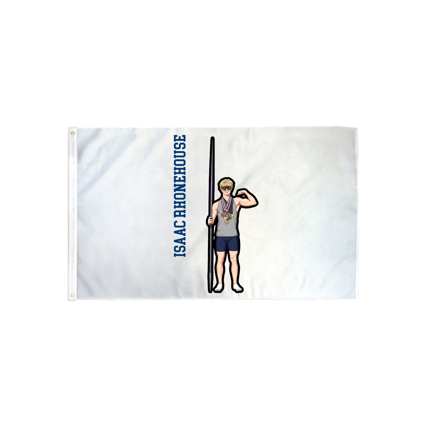 3x5 Flag — Name Vertical in Classic