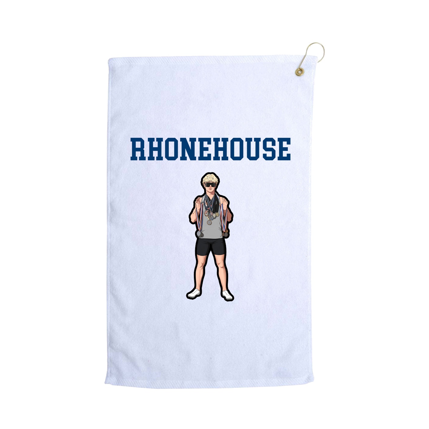 Golf Towel — Shirsey in White