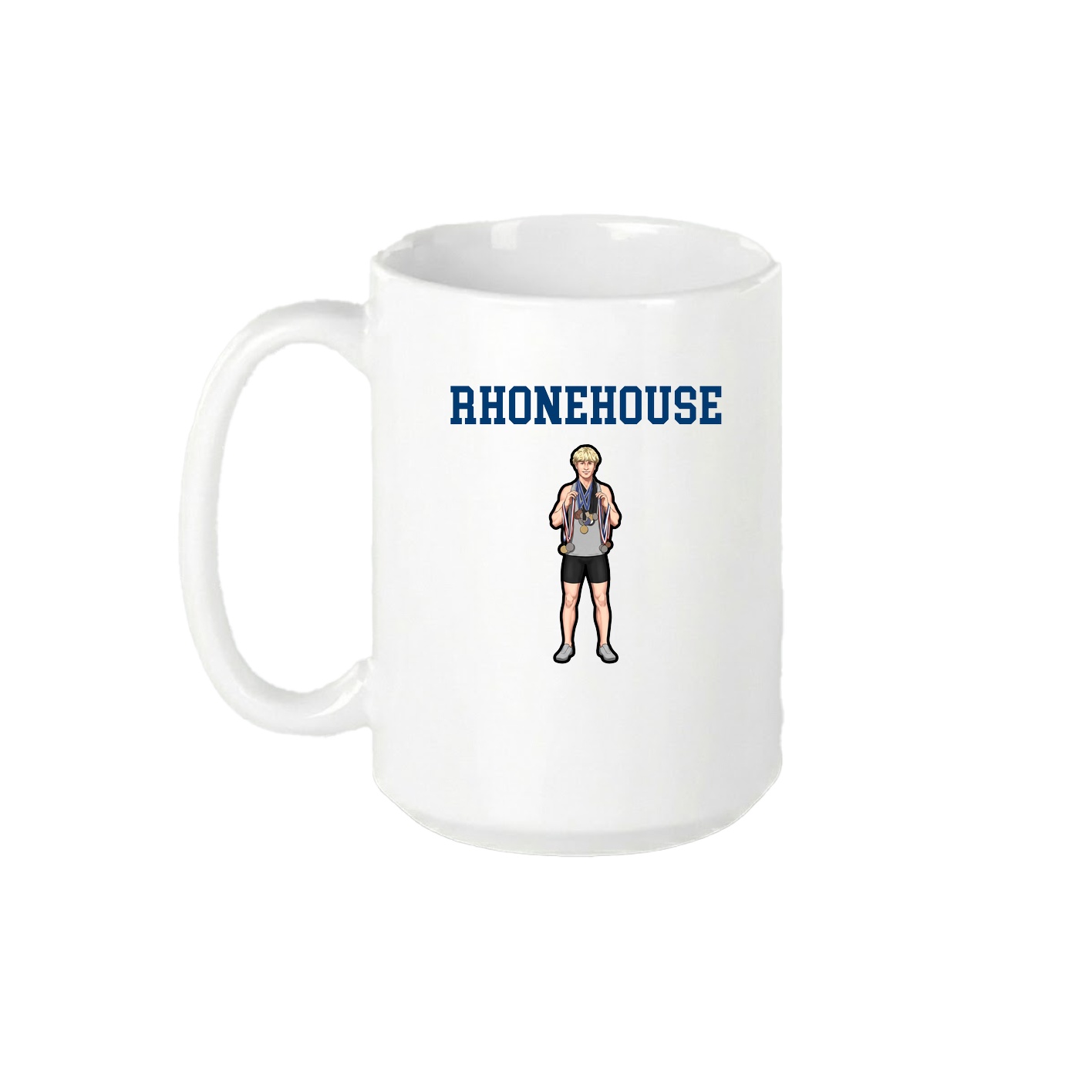 15oz Coffee Mug — Shirsey in White