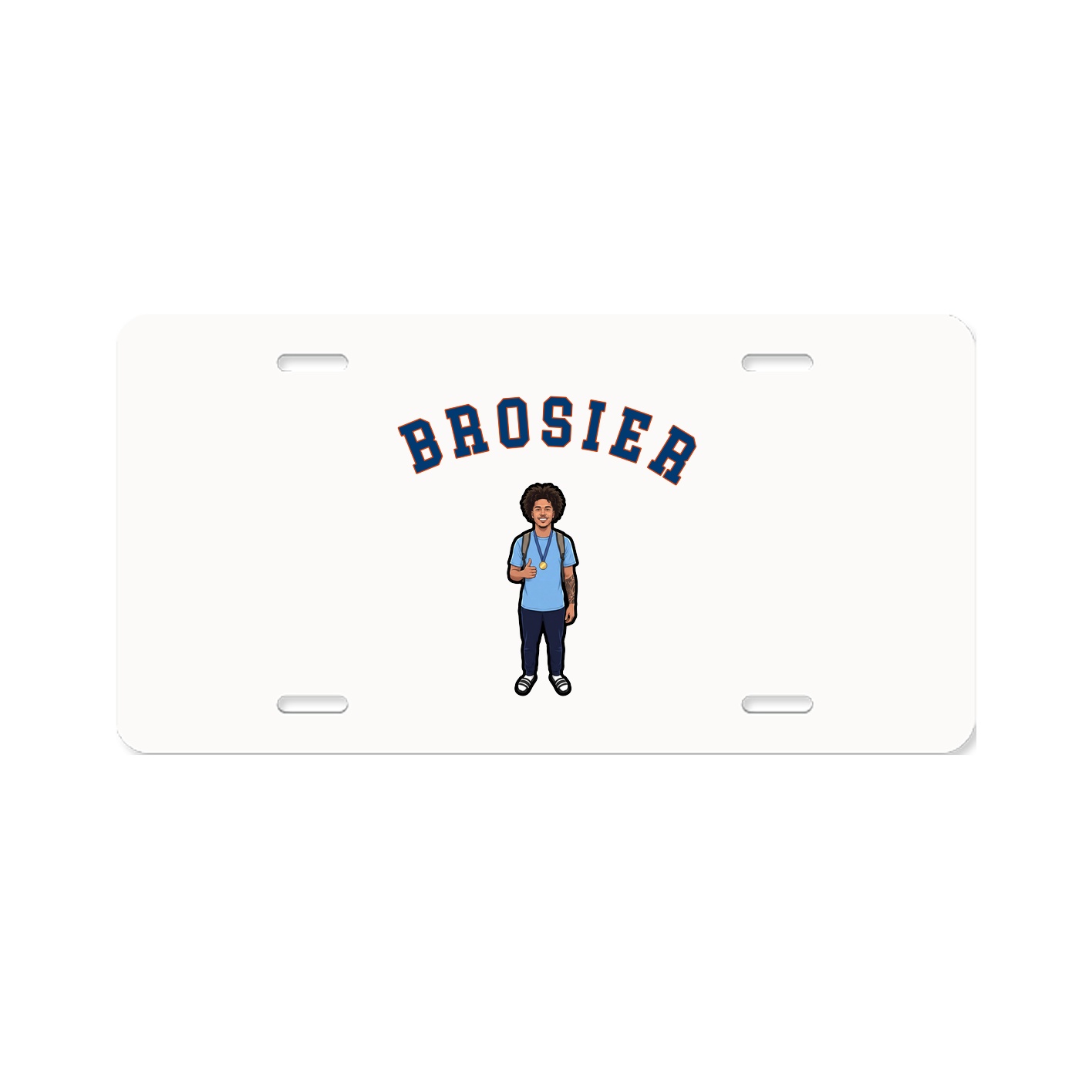 License Plate — Shirsey Arch in Classic
