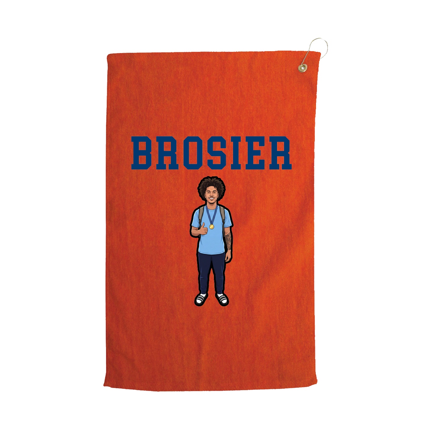 Golf Towel — Shirsey in Orange