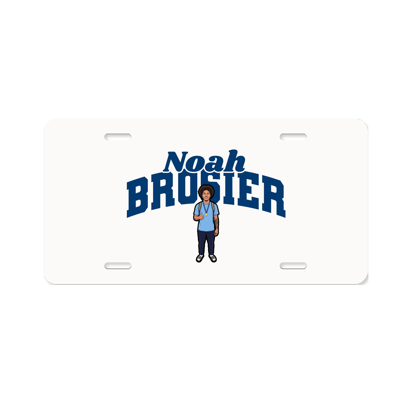 License Plate — Signature Arch in Classic