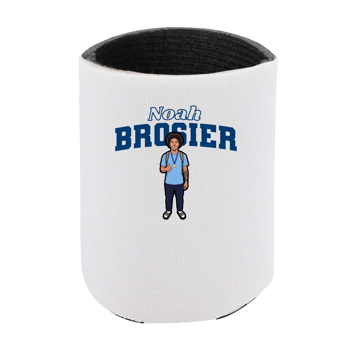 Can Holder — Name Arch in White