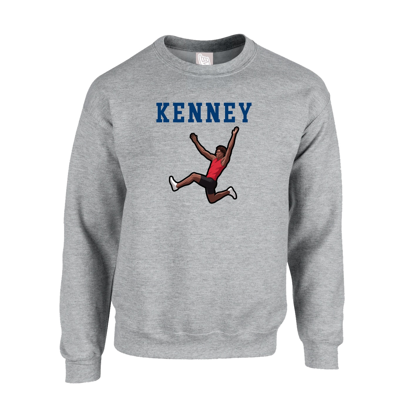Fleece Crew — Shirsey in Grey