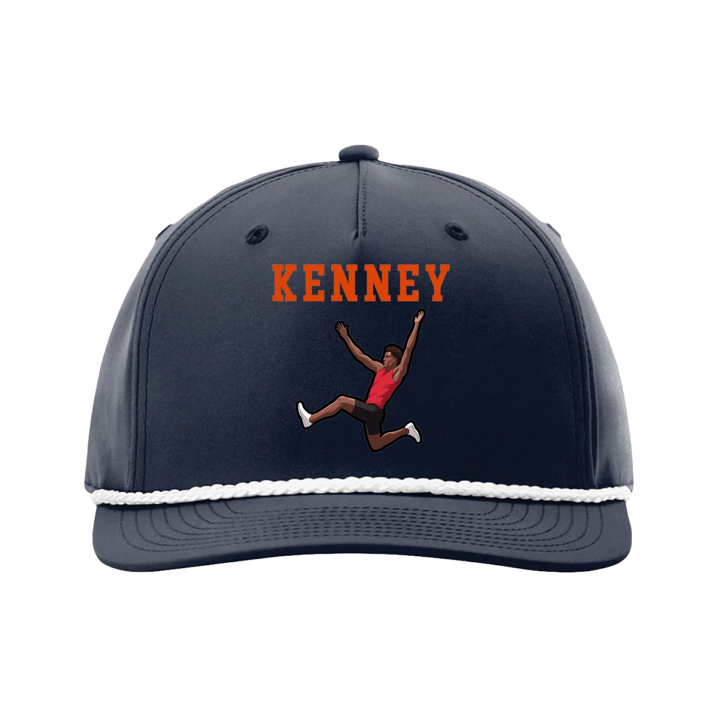 Five-Panel Classic Rope Cap — Shirsey in Navy