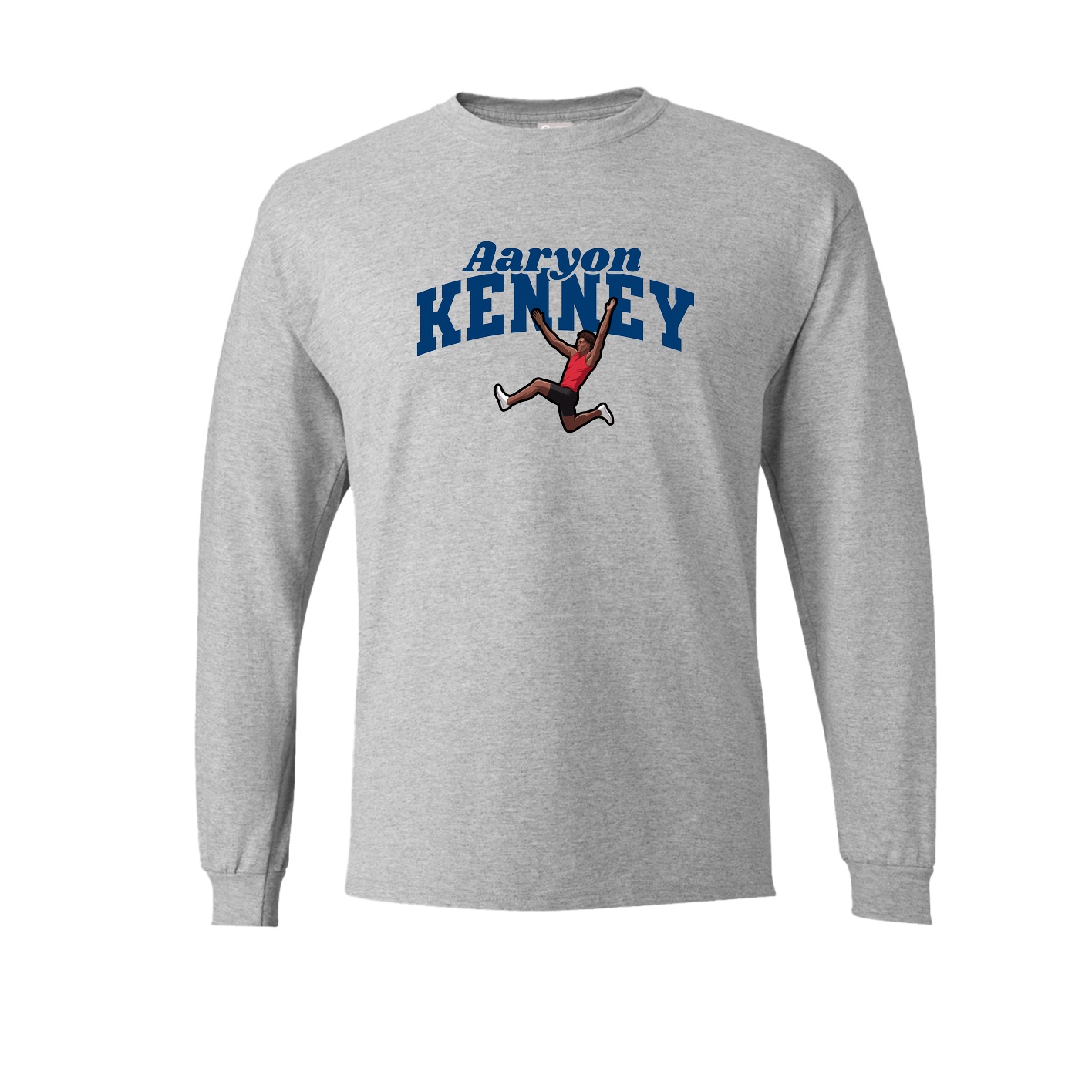 Long Sleeve Tee — Signature Arch in Grey