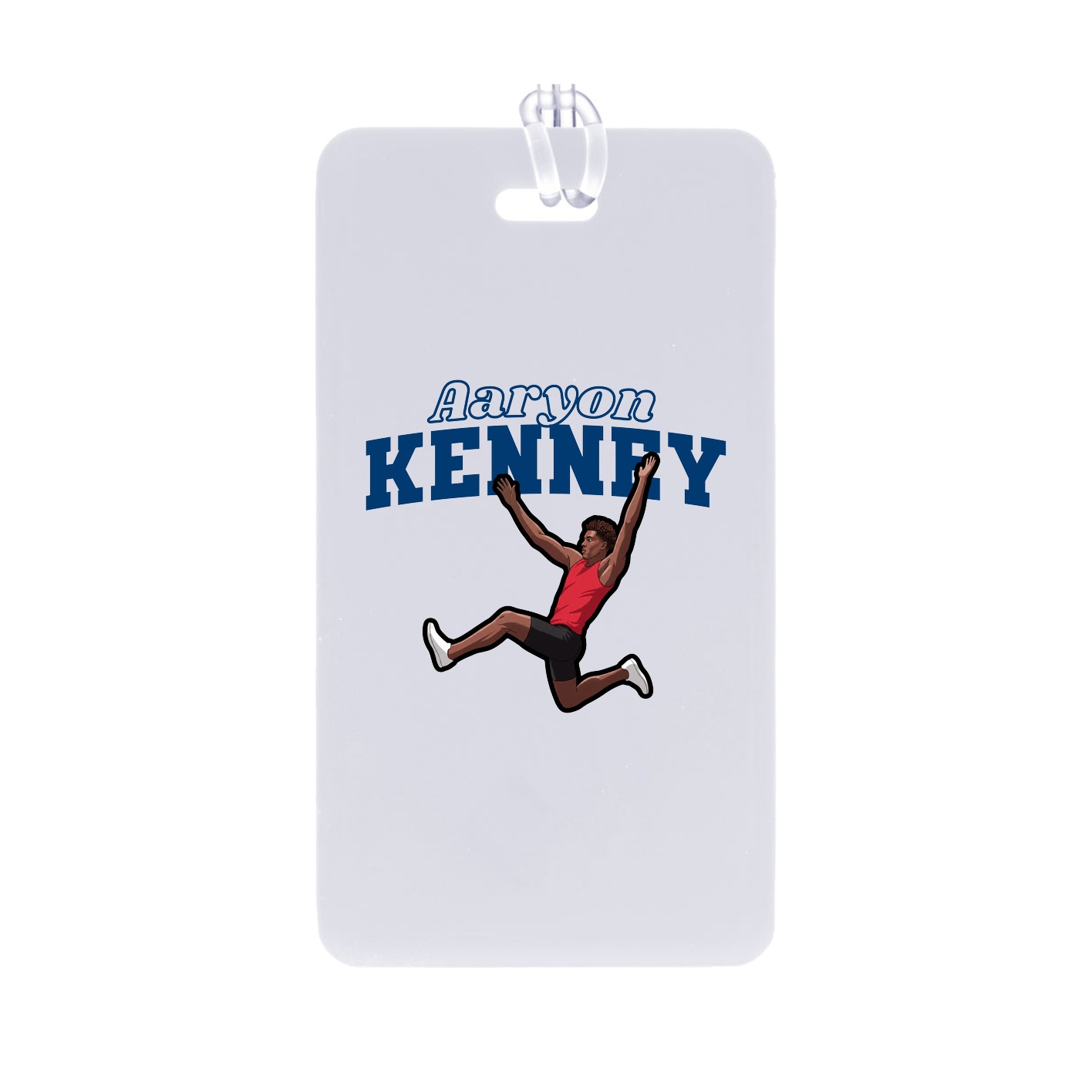 Bag Tag — Name Arch in Classic
