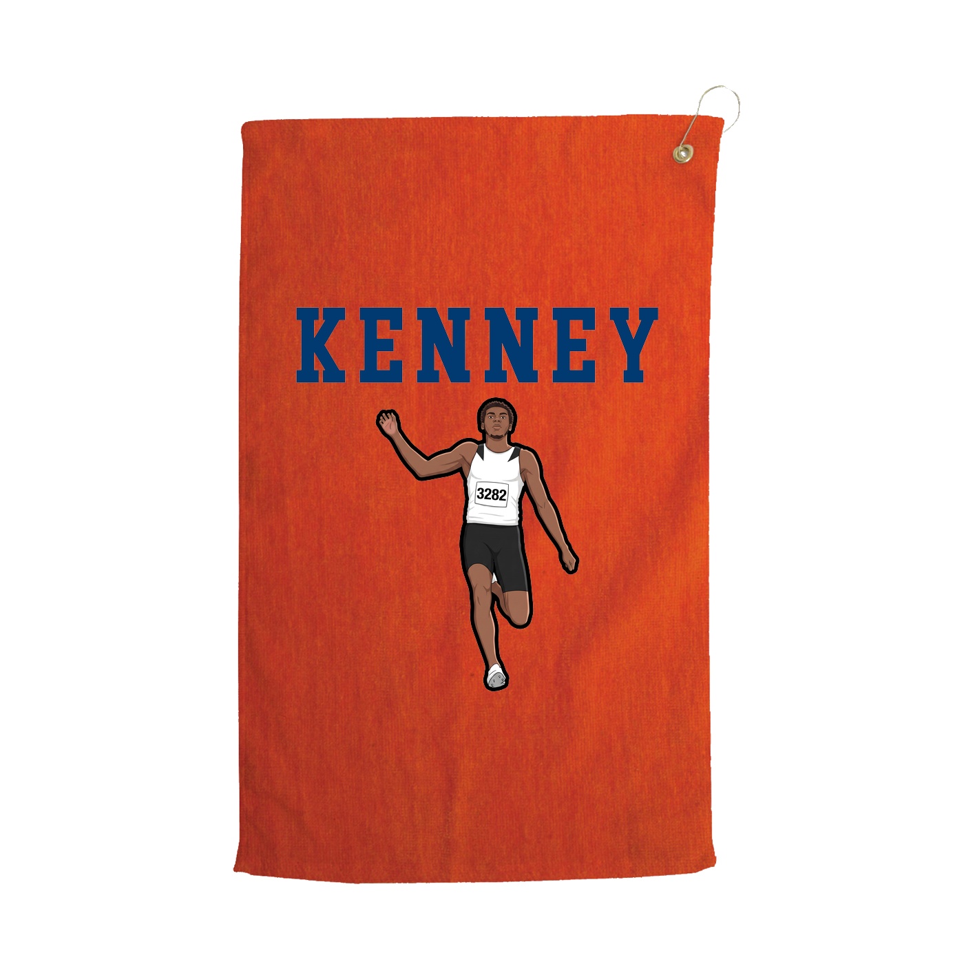 Golf Towel — Shirsey in Orange