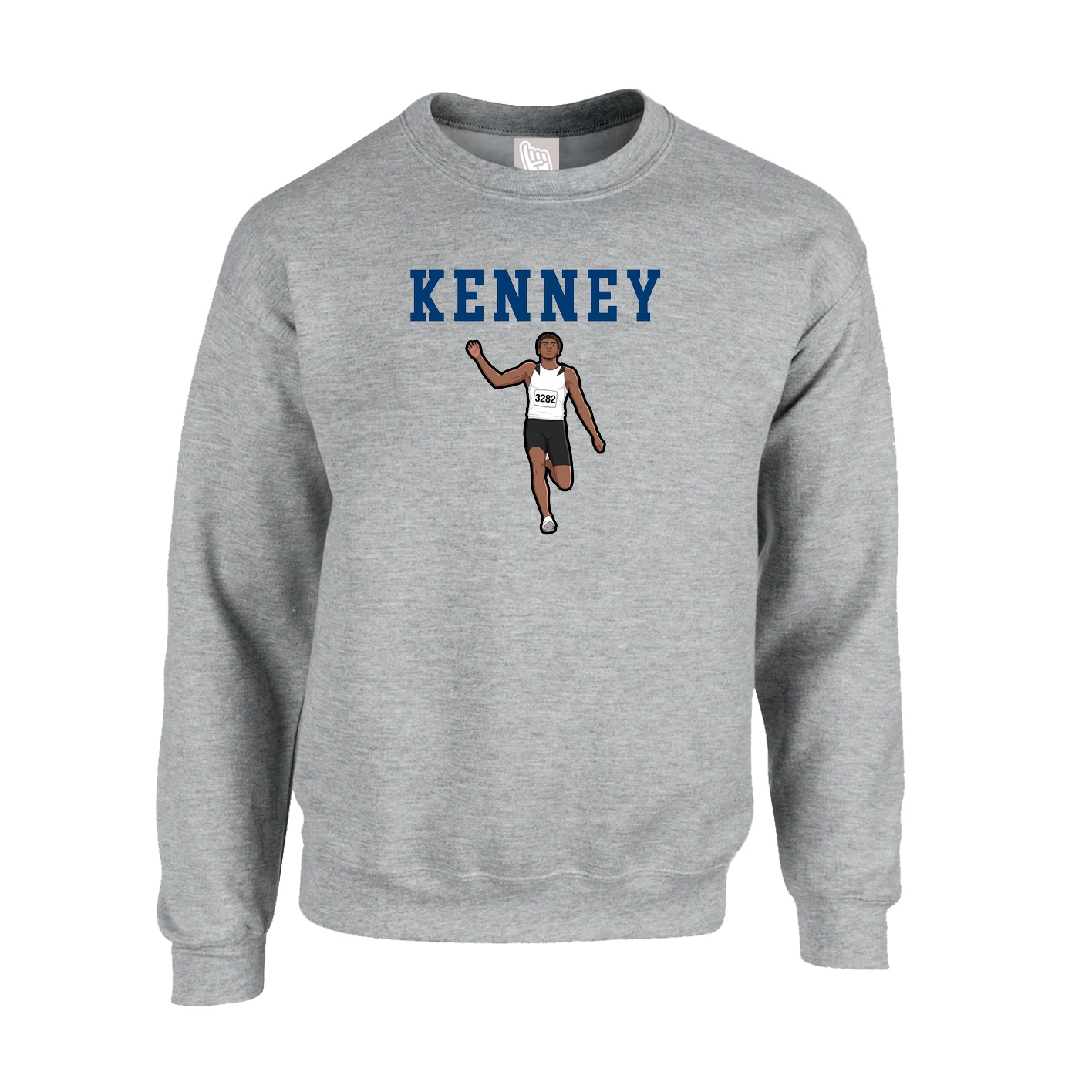 Fleece Crew — Shirsey in Grey