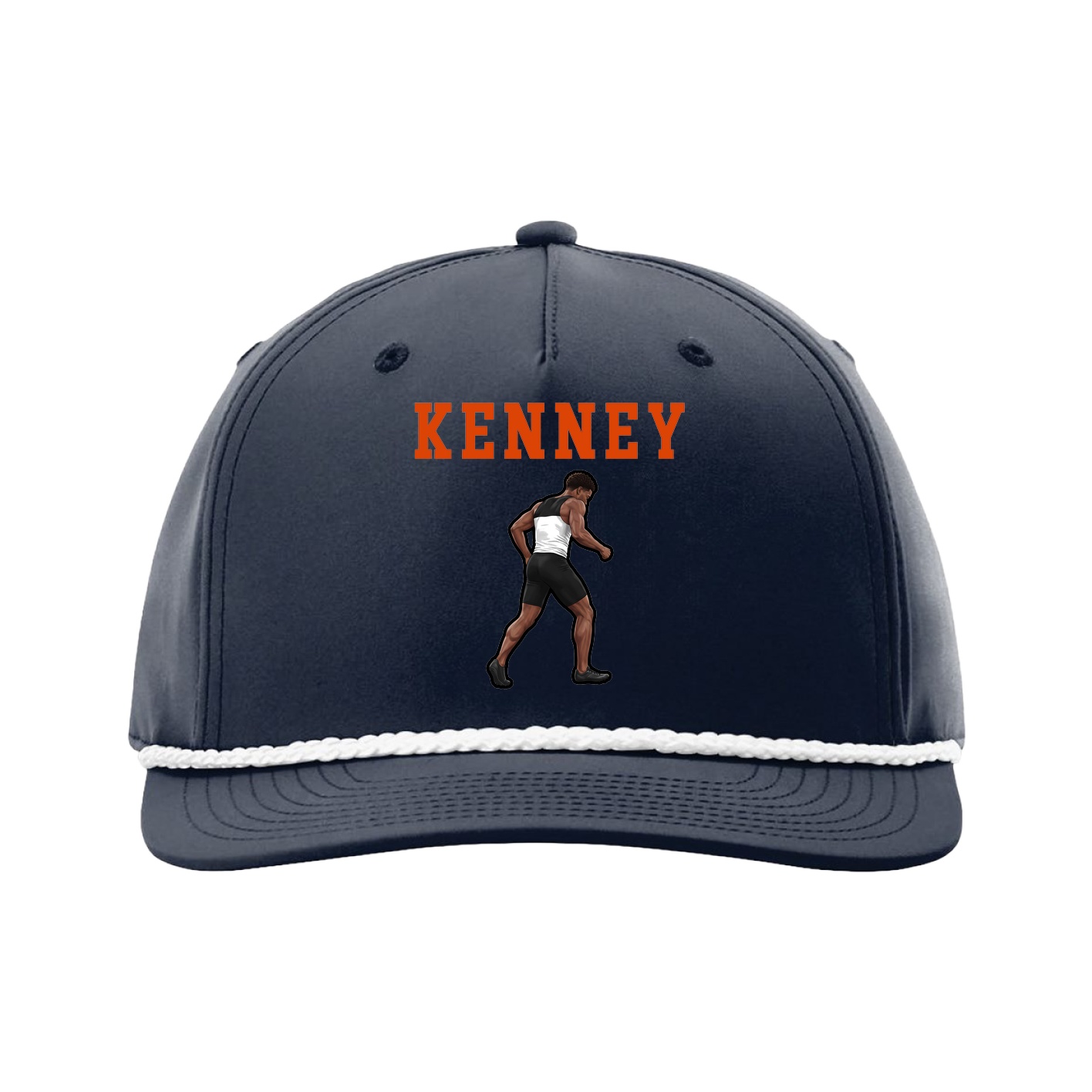 Five-Panel Classic Rope Cap — Shirsey in Navy