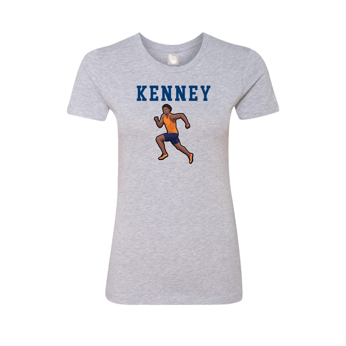 Fitted Women's Tee — Shirsey in Grey