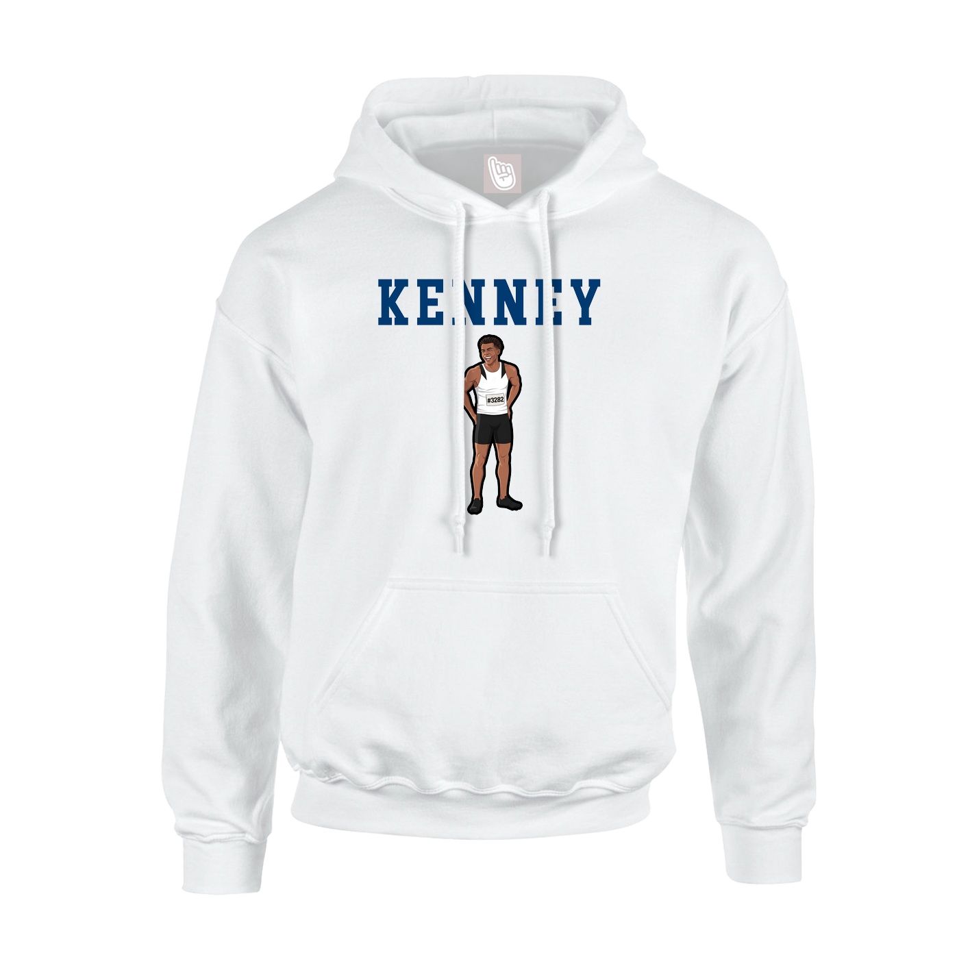 Hoodie — Shirsey in White