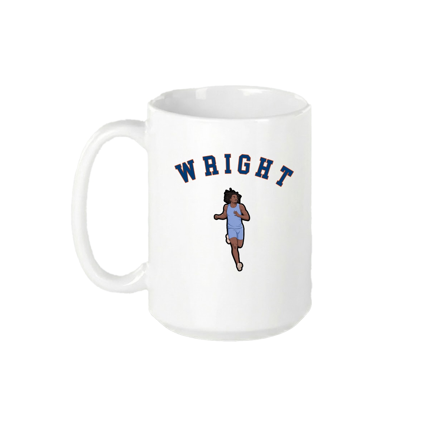 15oz Coffee Mug — Shirsey Arch in White