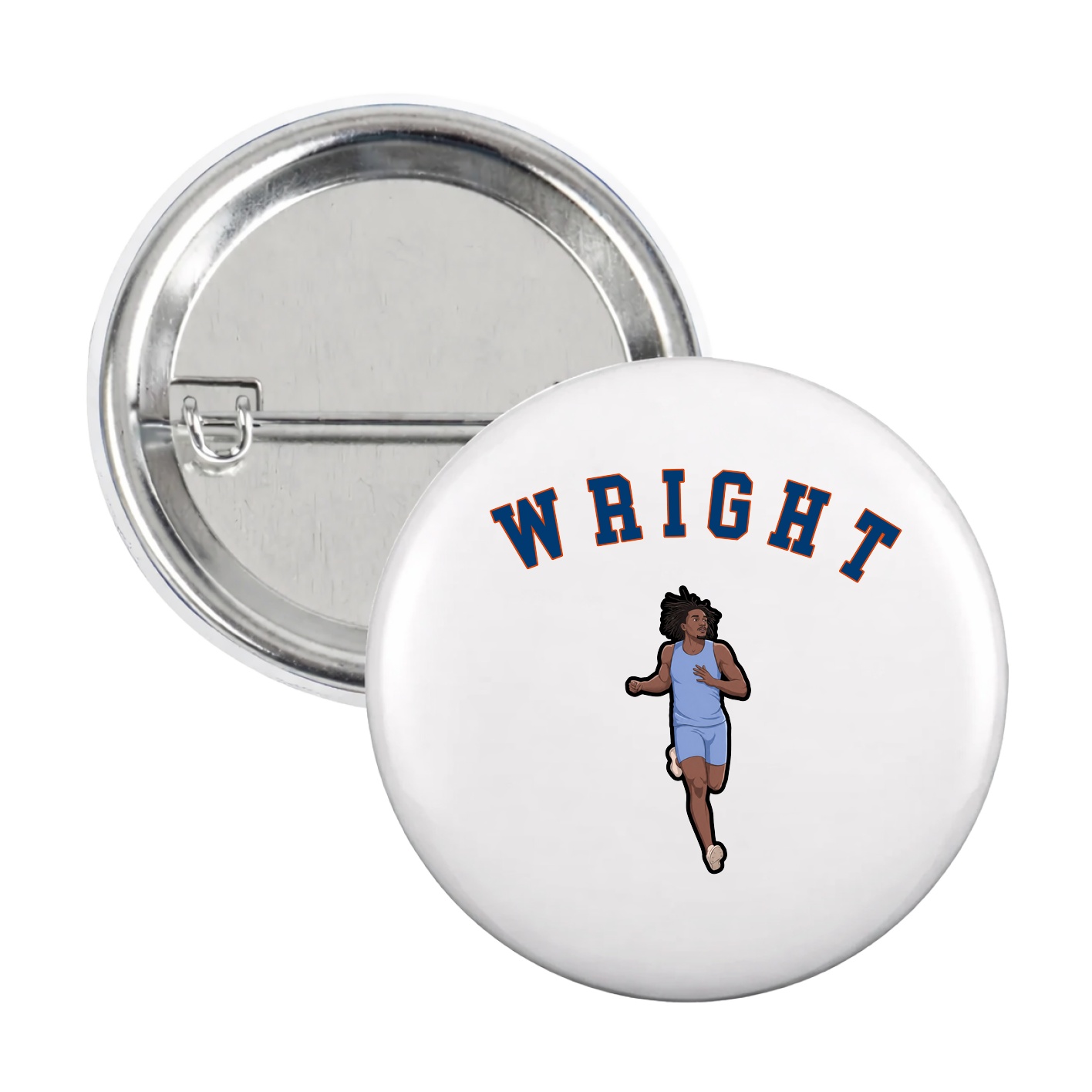 Game Day Button — Shirsey Arch in White