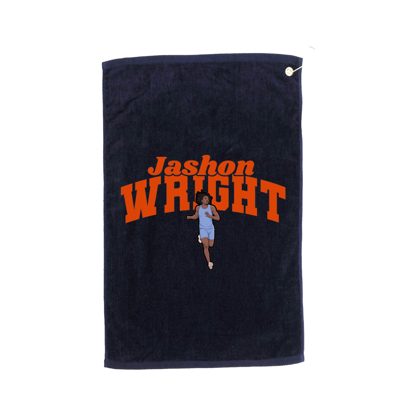 Golf Towel — Signature Arch in Navy