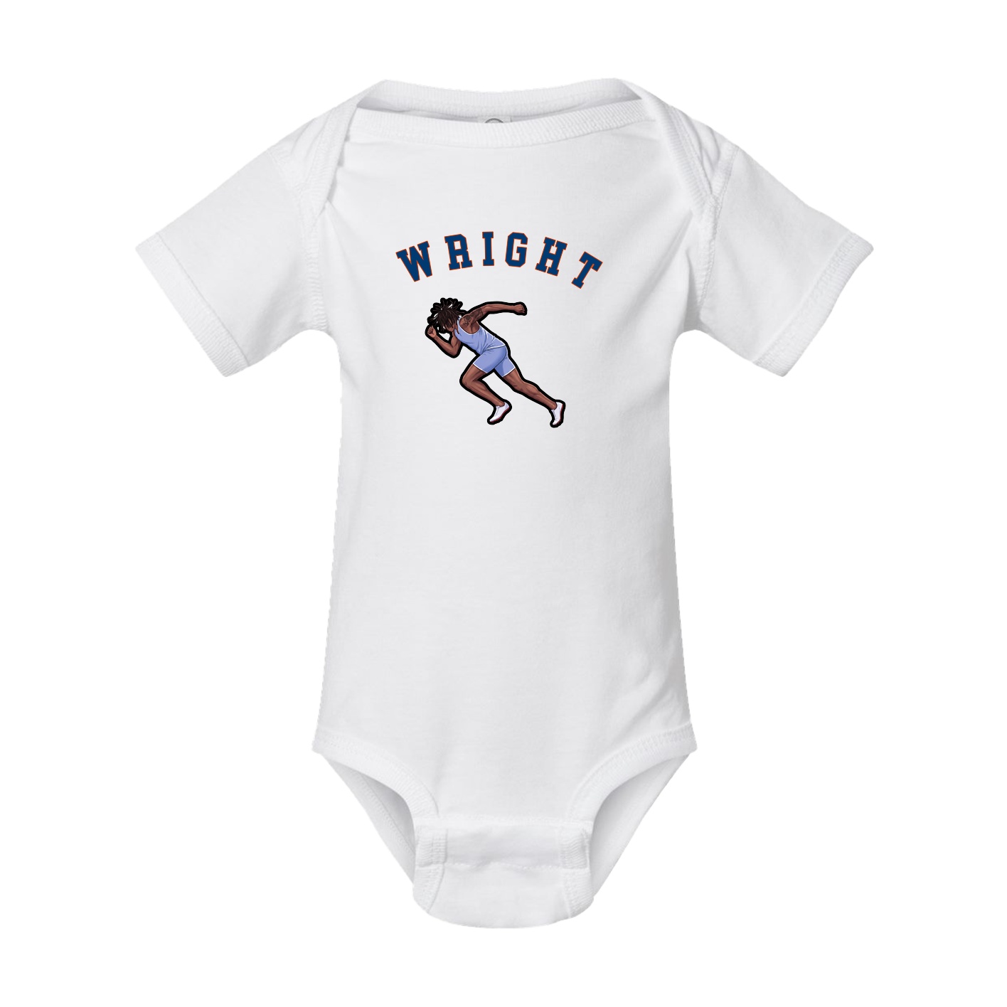 Baby Onesie — Shirsey Arch in White